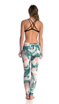 Billabong Womens 1mm Skinny Sea Legs Tropical Zip Free Surf Leggings.mp4