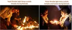 Yazidi - women lighting lamp.png